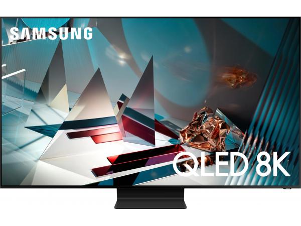 QLED телевизор Samsung QE65Q800TAUXRU, HDR (2020), черный титан