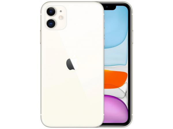 Смартфон Apple iPhone 11 64 ГБ, белый, Slimbox (Уценка)